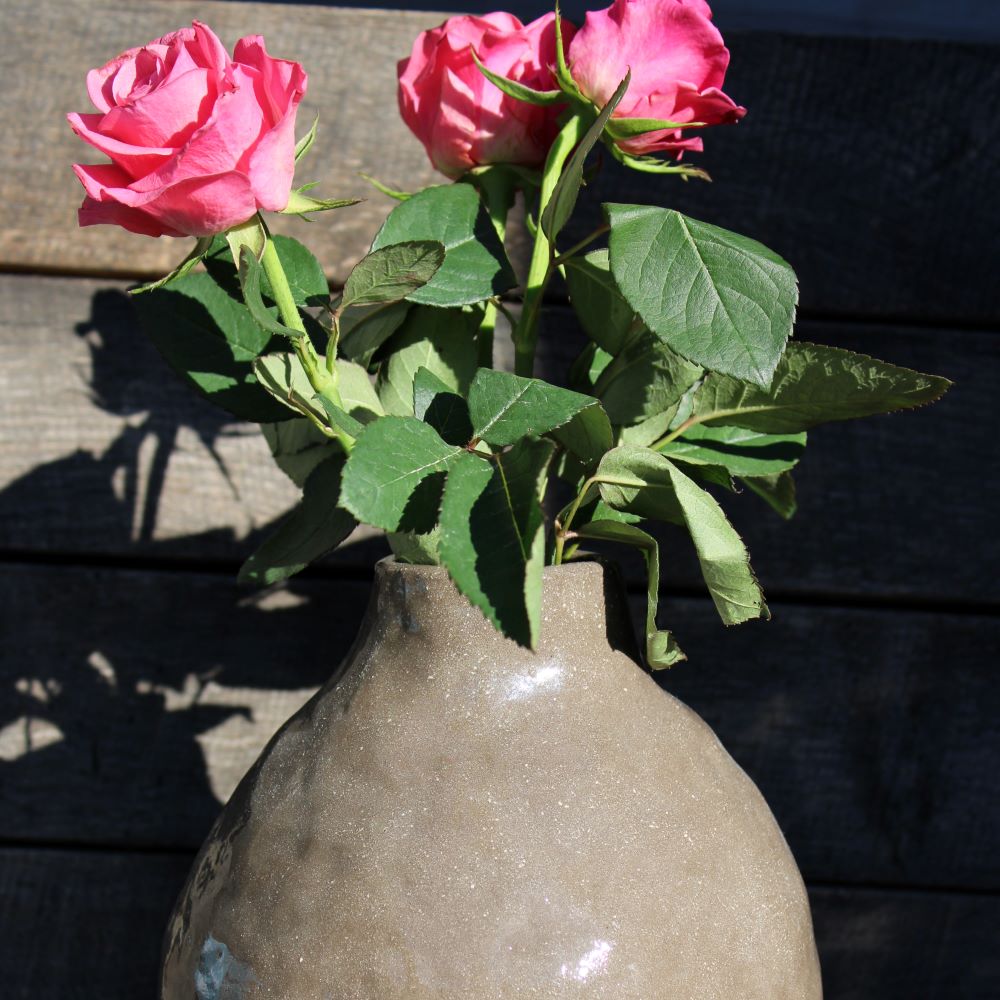 Anthracite Ball Vase